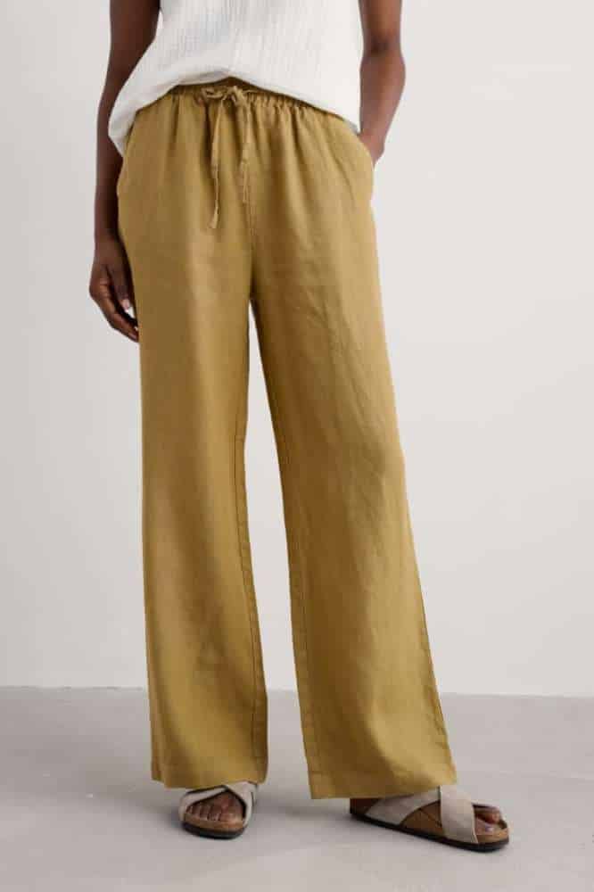 Seasalt Cornwall Tide Flow Trouser Pear - La Vie en Rose Damesmode