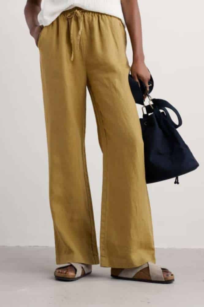 Seasalt Cornwall Tide Flow Trouser Pear - La Vie en Rose Damesmode