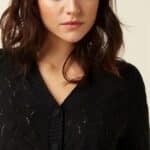 King Louie Cardi V Farfalle Black - La Vie en Rose Damesmode