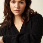 King Louie Cardi V Farfalle Black - La Vie en Rose Damesmode