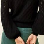 King Louie Cardi V Farfalle Black - La Vie en Rose Damesmode