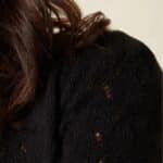 King Louie Cardi V Farfalle Black - La Vie en Rose Damesmode