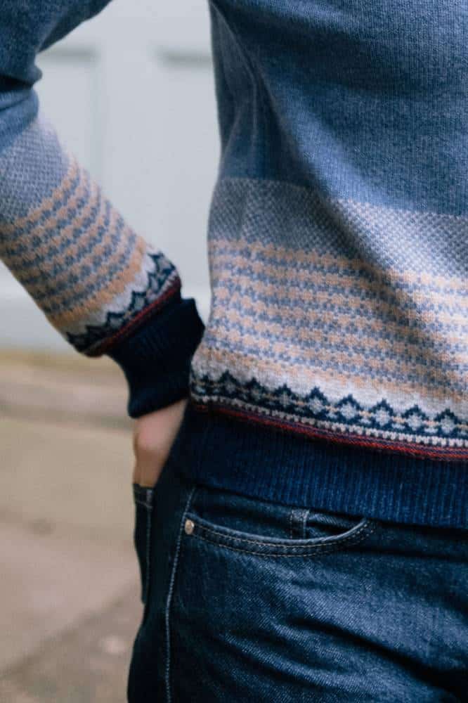 Alpine Cardigan Blue Morning (1)