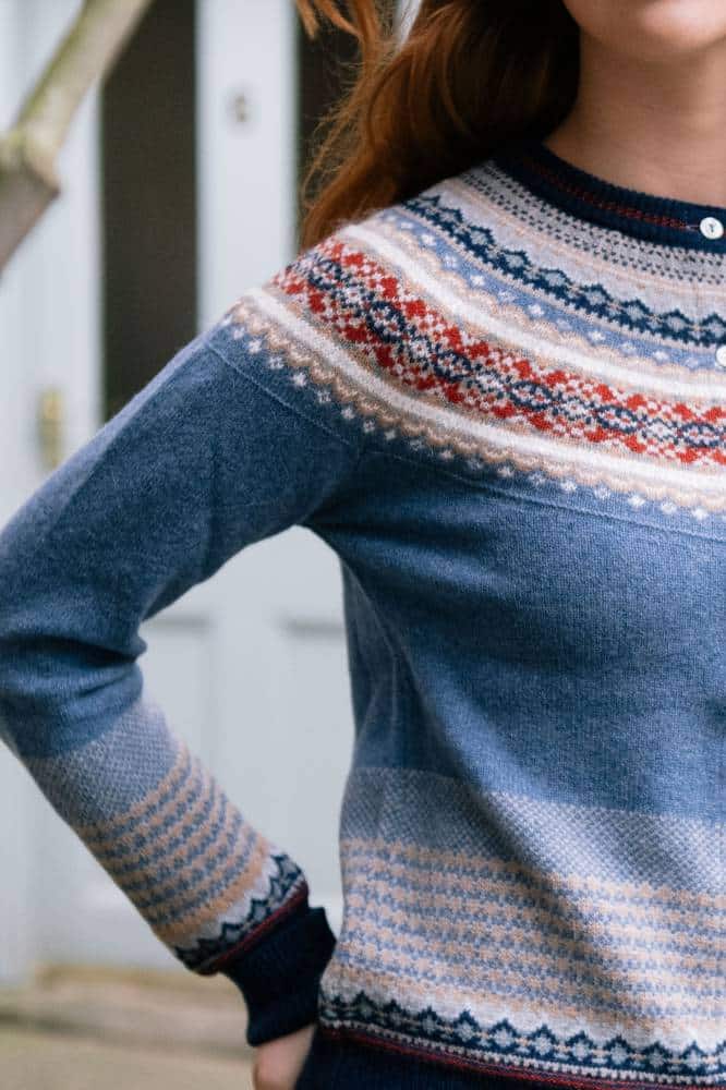 Alpine Cardigan Blue Morning (1)