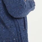 Aran Woollen Mills Ladies Donegal Cardigan Side Pockets Denim - La Vie en Rose Damesmode