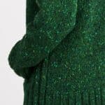 Aran Woollen Mills Ladies Donegal Cardigan Side Pockets Valley Green - La Vie en Rose Damesmode