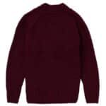 Aran Woollen Mills Ladies Donegal Cardigan Side Pockets Winter Berry - La Vie en Rose Damesmode