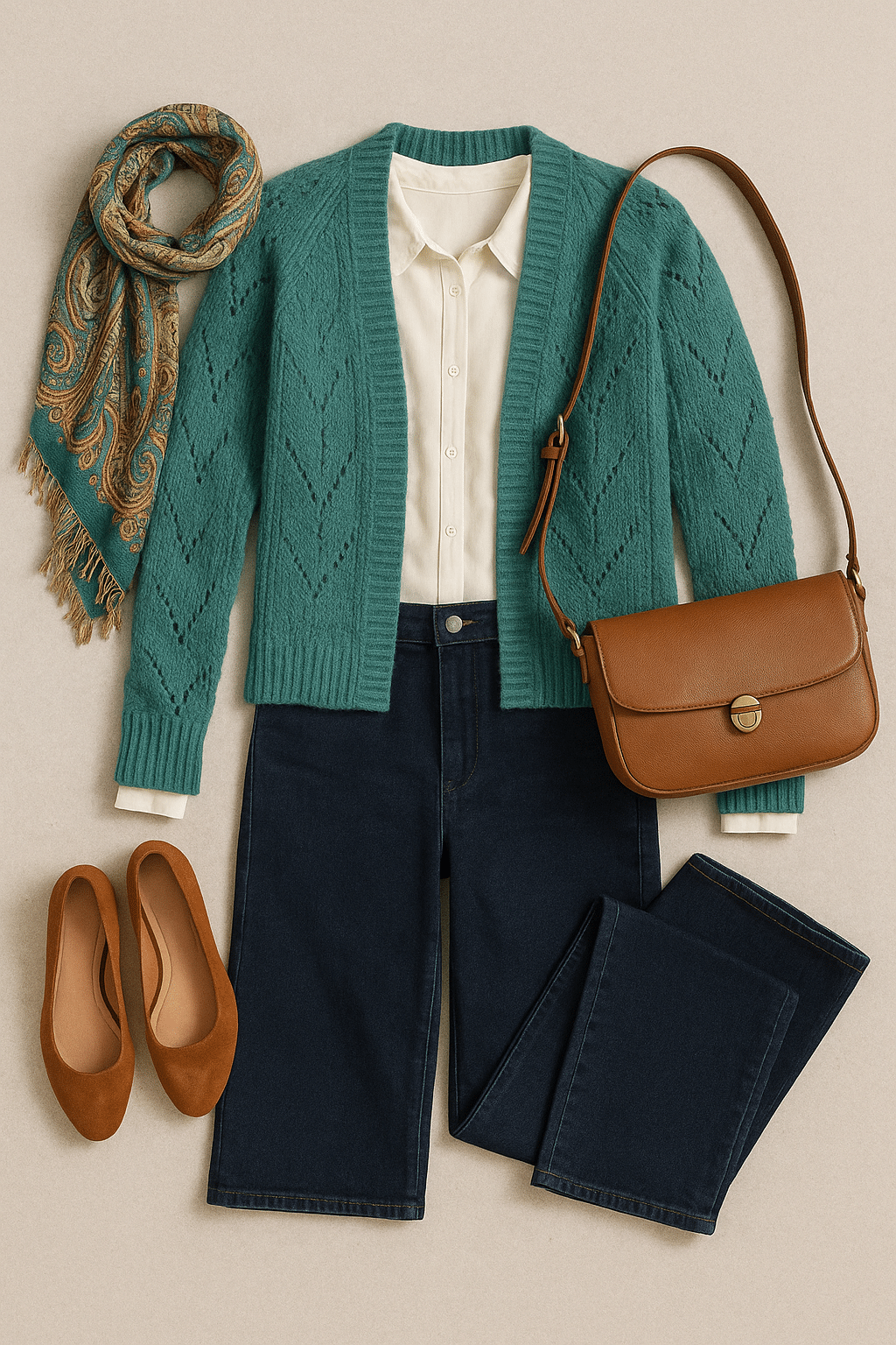 King Louie Blanca Cardi Orcia Smoke Green - La Vie en Rose Damesmode