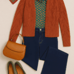 King Louie Blanca Cardi Orcia Spicy Brown - La Vie en Rose Damesmode