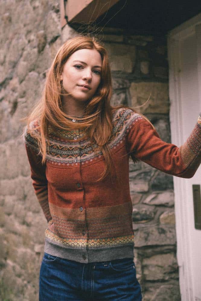 Eribé Alpine Cardigan Copperleaf - La Vie en Rose Damesmode