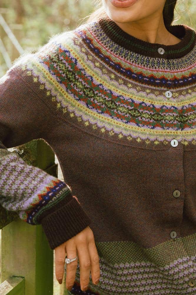 Eribé Alpine Cardigan Heather - La Vie en Rose Damesmode