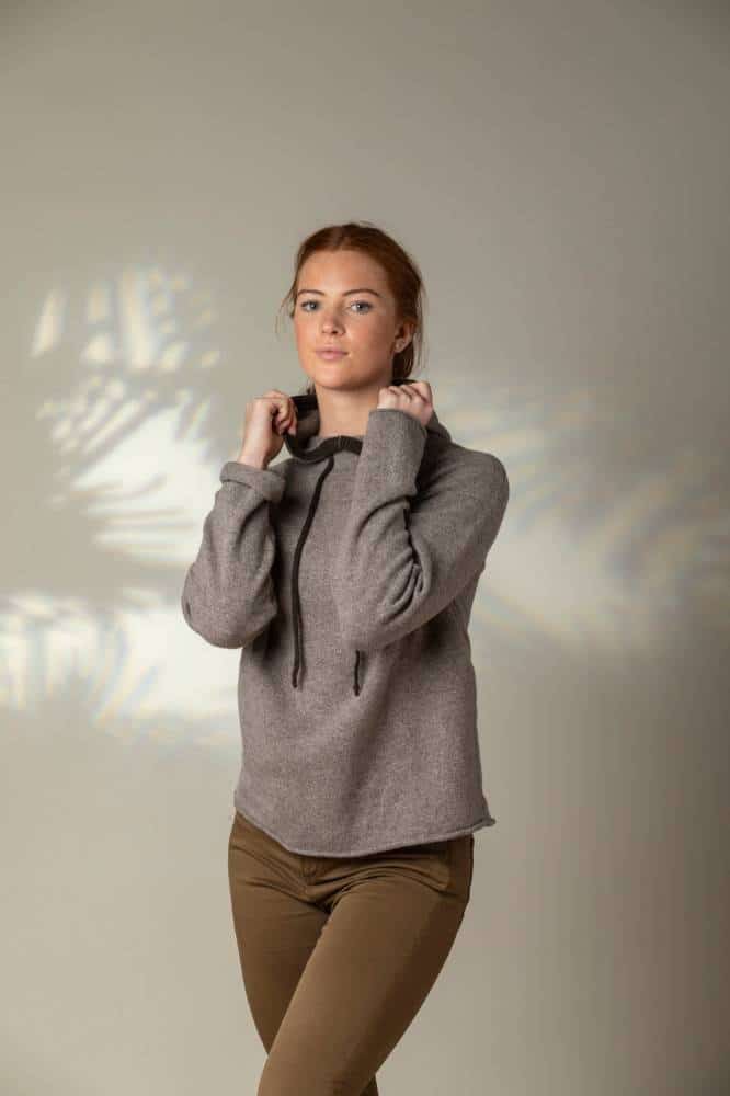 Eribé Corry Hoody Sweater Vole - La Vie en Rose Damesmode