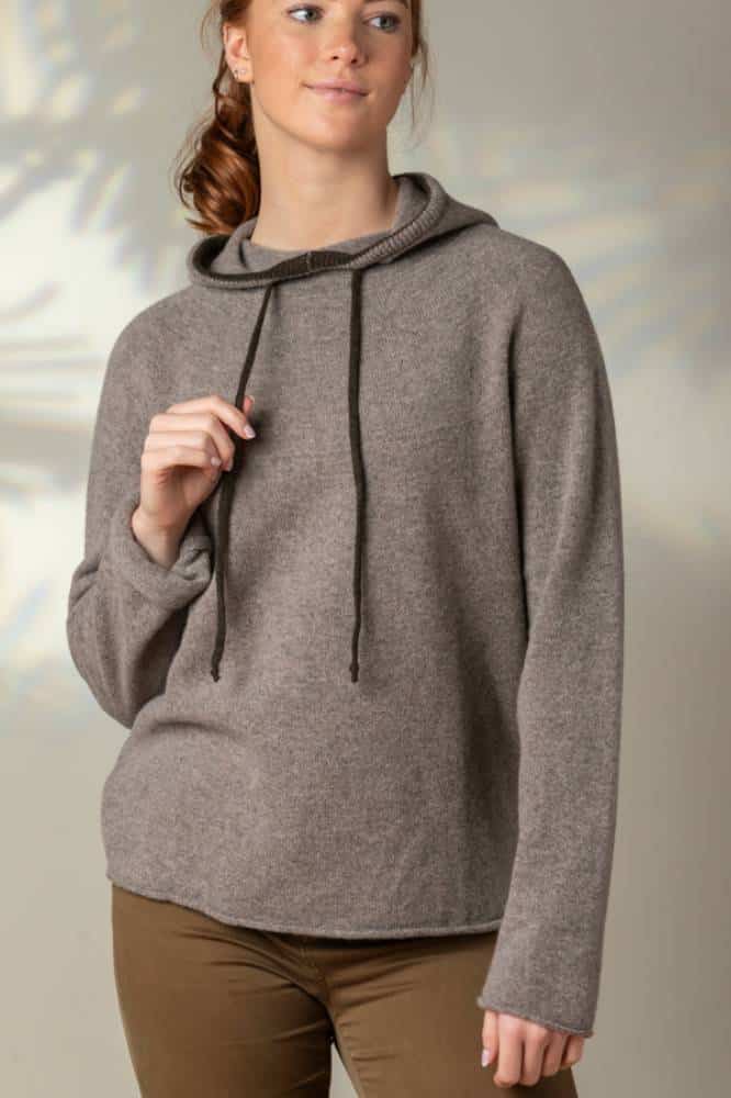 Eribé Corry Hoody Sweater Vole - La Vie en Rose Damesmode