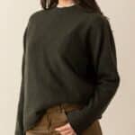 Eribé Corry T-Shirt Sweater Seaweed - La Vie en Rose Damesmode