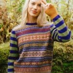 Eribé Stobo Fairisle Sweater Reversible - La Vie en Rose Damesmode