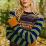 Eribé Stobo Fairisle Sweater Reversible - La Vie en Rose Damesmode