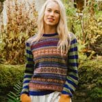 Eribé Stobo Fairisle Sweater Reversible - La Vie en Rose Damesmode