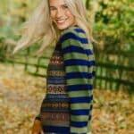 Eribé Stobo Fairisle Sweater Reversible - La Vie en Rose Damesmode