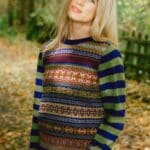 Eribé Stobo Fairisle Sweater Reversible - La Vie en Rose Damesmode