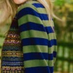 Eribé Stobo Fairisle Sweater Reversible - La Vie en Rose Damesmode