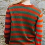 Eribé Stobo Stripe Sweater Harissa - La Vie en Rose Damesmode (1)