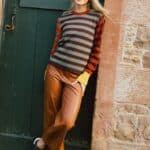 Eribé Stobo Stripe Sweater Harissa - La Vie en Rose Damesmode (1)