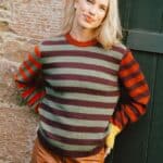 Eribé Stobo Stripe Sweater Harissa - La Vie en Rose Damesmode (1)