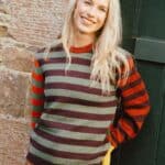 Eribé Stobo Stripe Sweater Harissa - La Vie en Rose Damesmode (1)