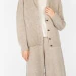 Eye Robin Shawl Cardigan Eggshell - La Vie en Rose Damesmode