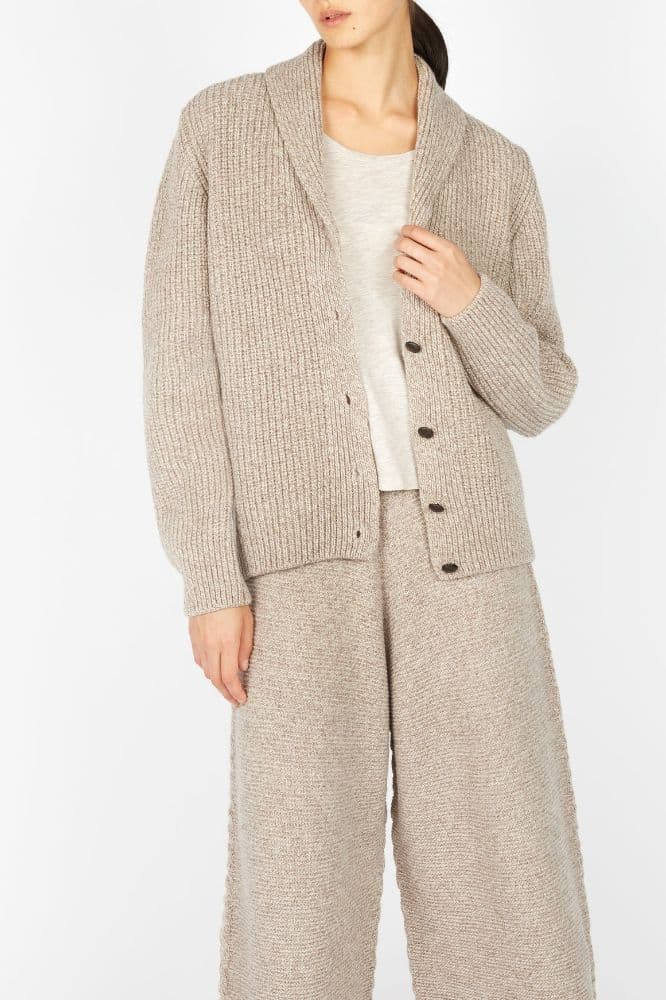 Eye Robin Shawl Cardigan Eggshell - La Vie en Rose Damesmode