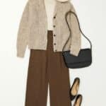 Eye Robin Shawl Cardigan Eggshell - La Vie en Rose Damesmode