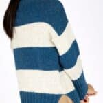 IrelandsEye Arna Stripe Funnel Neck - La Vie en Rose Damesmode