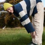 IrelandsEye Arna Stripe Funnel Neck - La Vie en Rose Damesmode