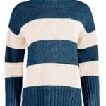 IrelandsEye Arna Stripe Funnel Neck - La Vie en Rose Damesmode