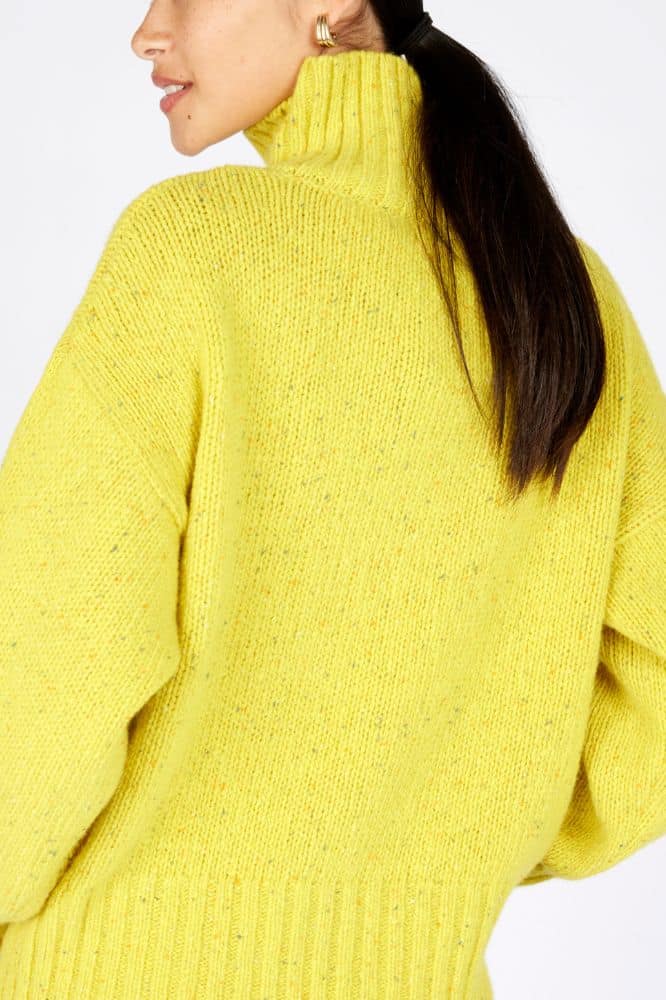 IrelandsEye The Paige Polo Neck Buttercup - La Vie en Rose Damesmode (1)