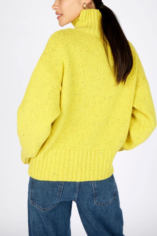 IrelandsEye The Paige Polo Neck Buttercup - La Vie en Rose Damesmode (1)