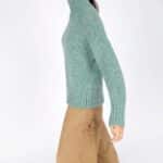 IrelandsEye The Paige Polo Neck Ocean Mist - La Vie en Rose Damesmode