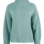 IrelandsEye The Paige Polo Neck Ocean Mist - La Vie en Rose Damesmode