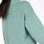 IrelandsEye The Paige Polo Neck Ocean Mist - La Vie en Rose Damesmode