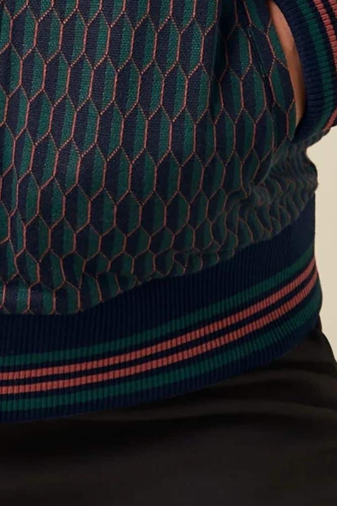 King Louie Bessie Jacket Spring Evening Blue- La Vie en Rose Damesmode