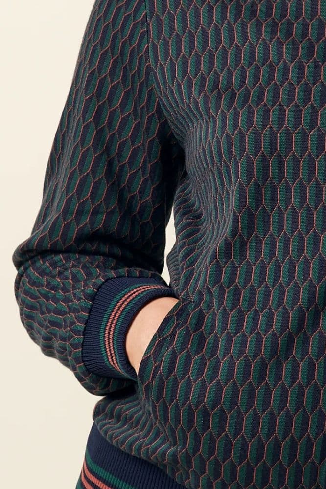 King Louie Bessie Jacket Spring Evening Blue- La Vie en Rose Damesmode