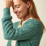 King Louie Blanca Cardi Orcia Smoke Green - La Vie en Rose Damesmode