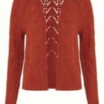 King Louie Blanca Cardi Orcia Spicy Brown - La Vie en Rose Damesmode