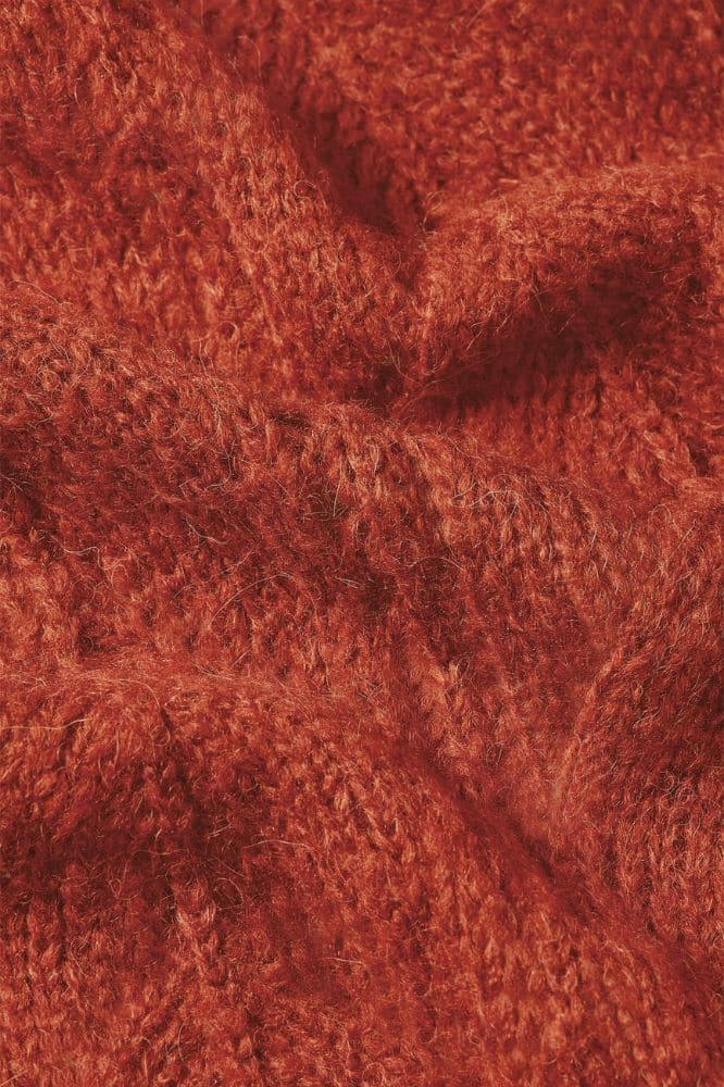 King Louie Blanca Cardi Orcia Spicy Brown - La Vie en Rose Damesmode