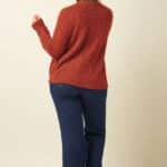 King Louie Blanca Cardi Orcia Spicy Brown - La Vie en Rose Damesmode