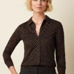 King Louie Blouse Dynamo Black - La Vie en Rose Damesmode