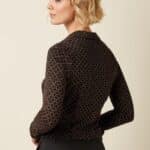 King Louie Blouse Dynamo Black - La Vie en Rose Damesmode