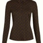 King Louie Blouse Dynamo Black - La Vie en Rose Damesmode