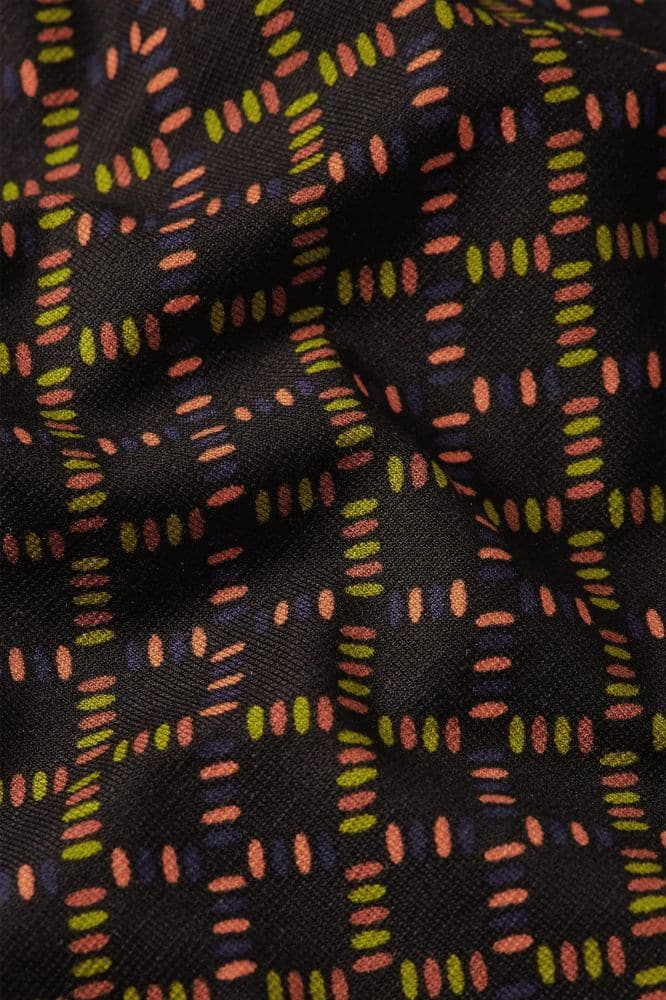 King Louie Blouse Dynamo Black - La Vie en Rose Damesmode