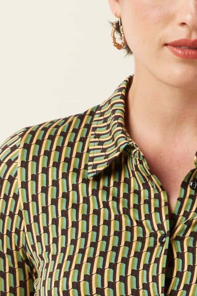 King Louie Blouse Gauzy - La Vie en Rose Damesmode